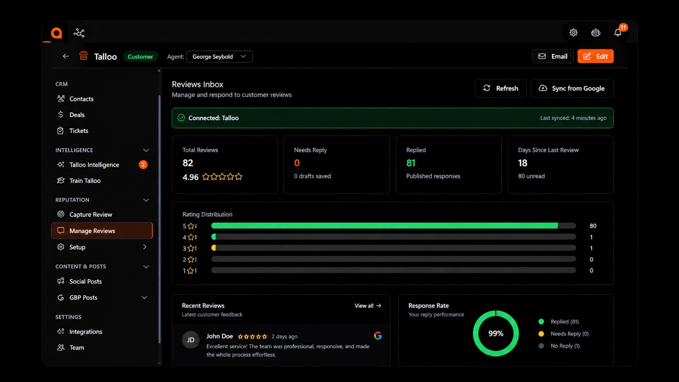 Talloo project screenshot